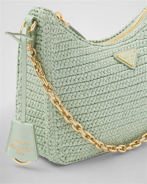 prada re-edition 2005 crochet bag|prada shoulder bag 2005.